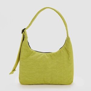 BAGGU Lime Green Shoulder Bag